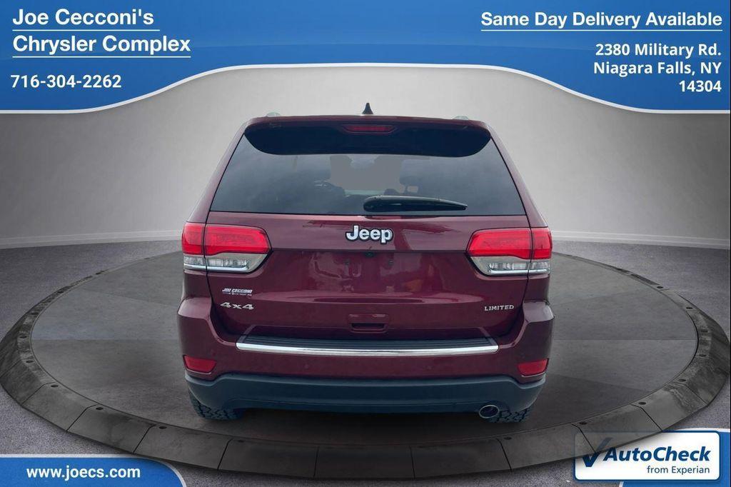 used 2017 Jeep Grand Cherokee car, priced at $18,500