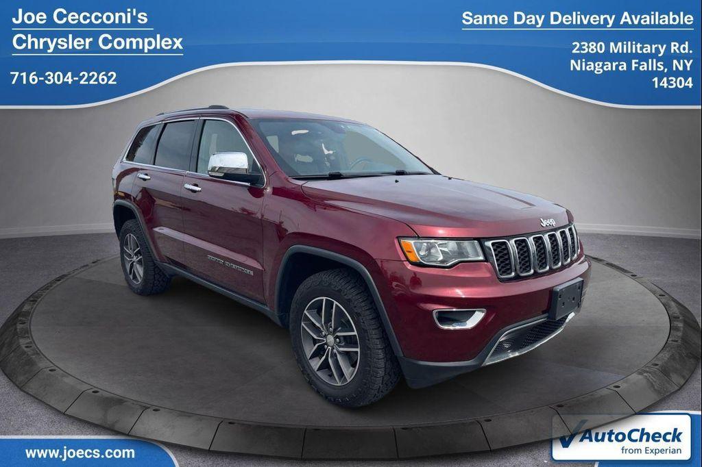 used 2017 Jeep Grand Cherokee car, priced at $18,500