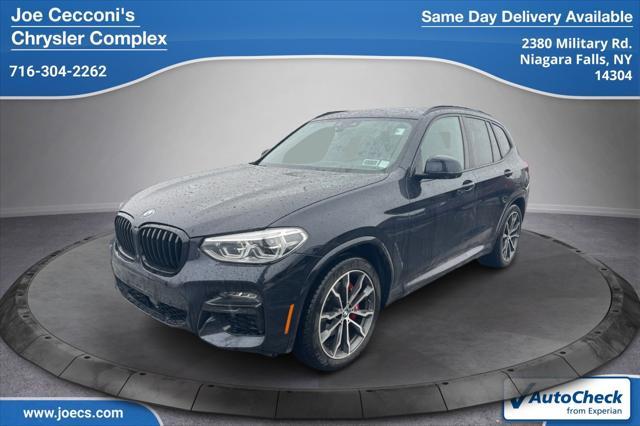 used 2021 BMW X3 car, priced at $39,500