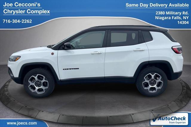 used 2022 Jeep Compass car, priced at $25,000