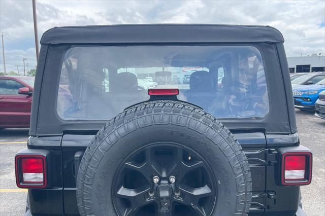 used 2022 Jeep Wrangler car, priced at $27,500