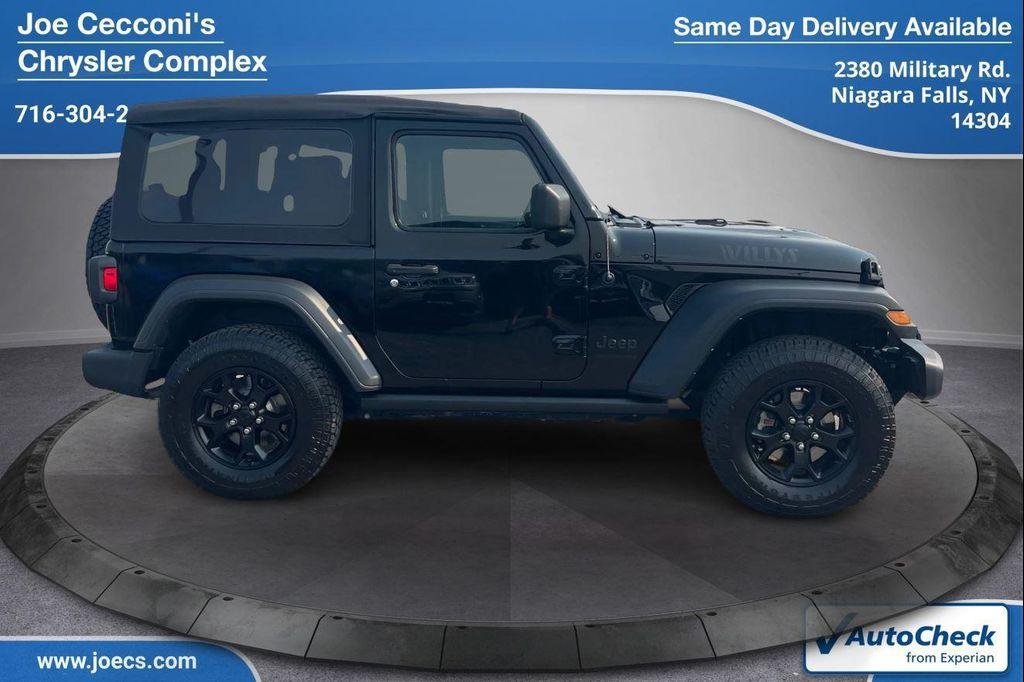 used 2022 Jeep Wrangler car, priced at $26,500