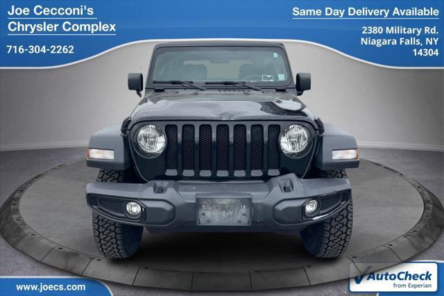 used 2022 Jeep Wrangler car, priced at $27,500