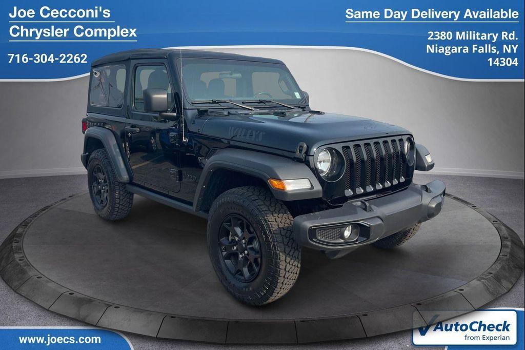 used 2022 Jeep Wrangler car, priced at $26,500