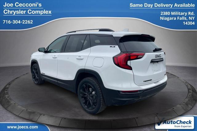 used 2021 GMC Terrain car, priced at $22,500