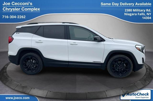 used 2021 GMC Terrain car, priced at $22,500