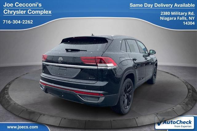 used 2023 Volkswagen Atlas Cross Sport car, priced at $29,500
