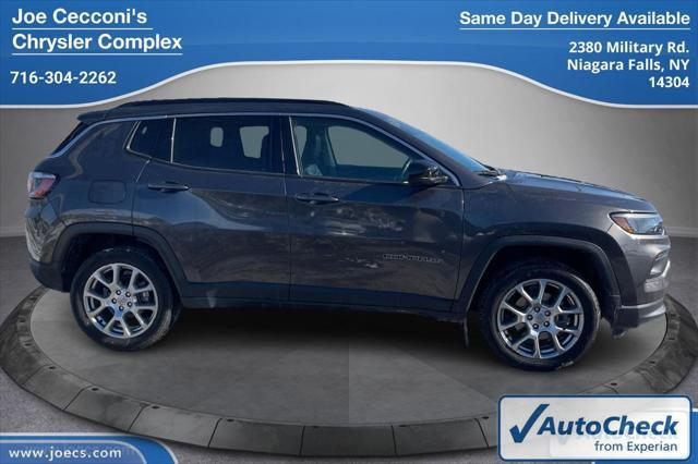 used 2022 Jeep Compass car, priced at $21,500