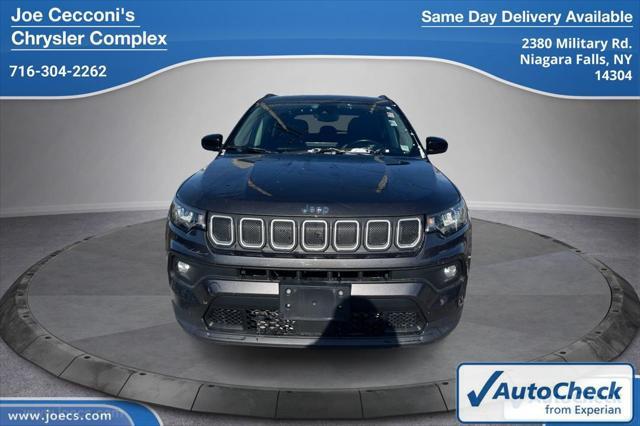 used 2022 Jeep Compass car, priced at $21,500