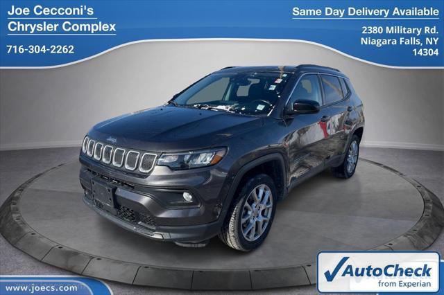 used 2022 Jeep Compass car, priced at $21,500