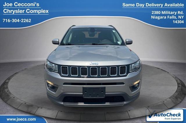 used 2021 Jeep Compass car, priced at $21,000