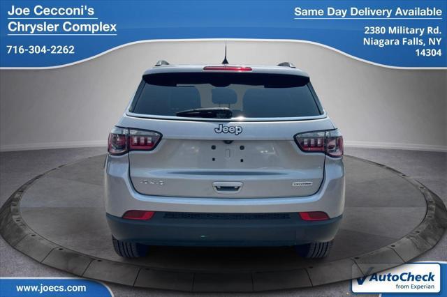used 2021 Jeep Compass car, priced at $21,000