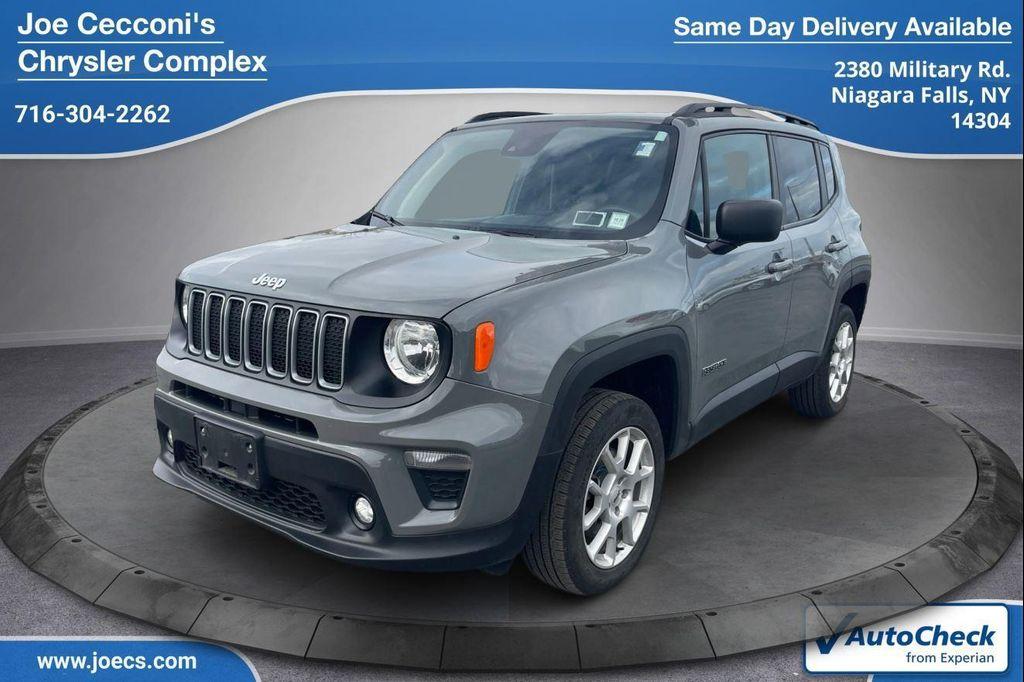 used 2022 Jeep Renegade car, priced at $21,500