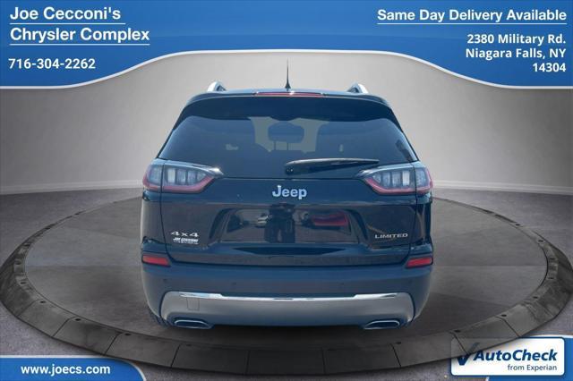 used 2020 Jeep Cherokee car, priced at $21,500