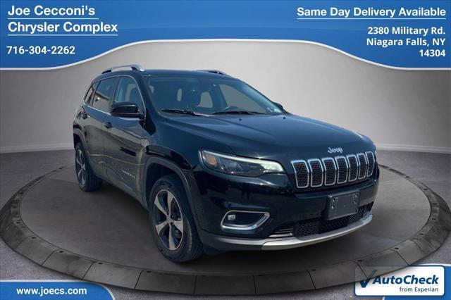 used 2020 Jeep Cherokee car, priced at $21,500