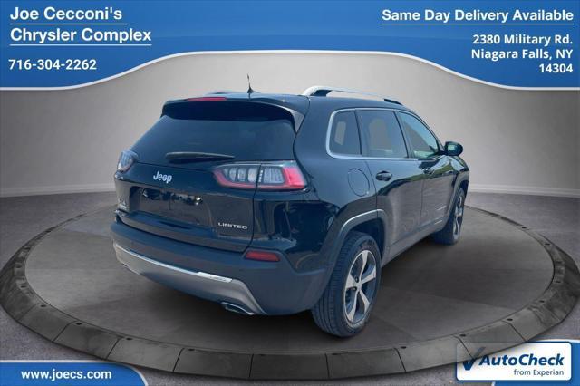 used 2020 Jeep Cherokee car, priced at $21,500