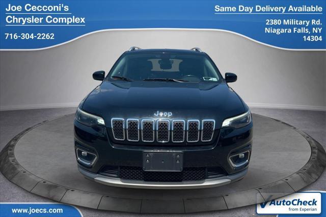 used 2020 Jeep Cherokee car, priced at $21,500
