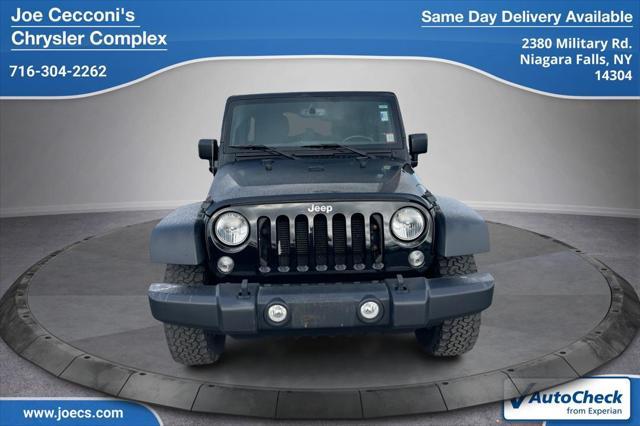 used 2017 Jeep Wrangler Unlimited car, priced at $22,590