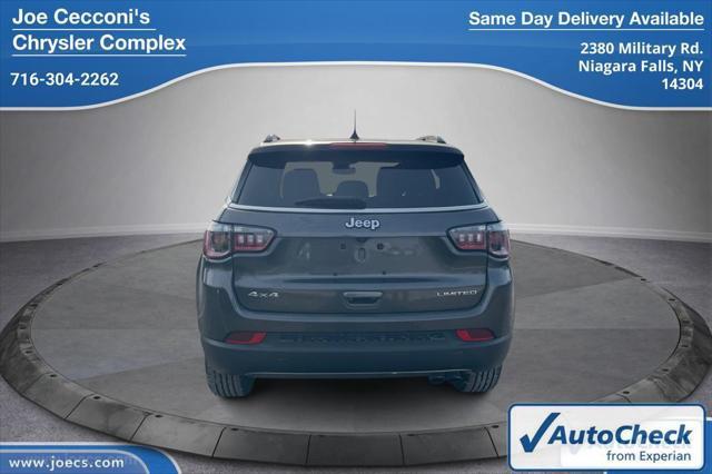 used 2022 Jeep Compass car, priced at $21,500