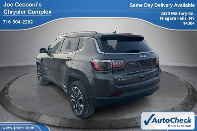 used 2022 Jeep Compass car, priced at $21,500