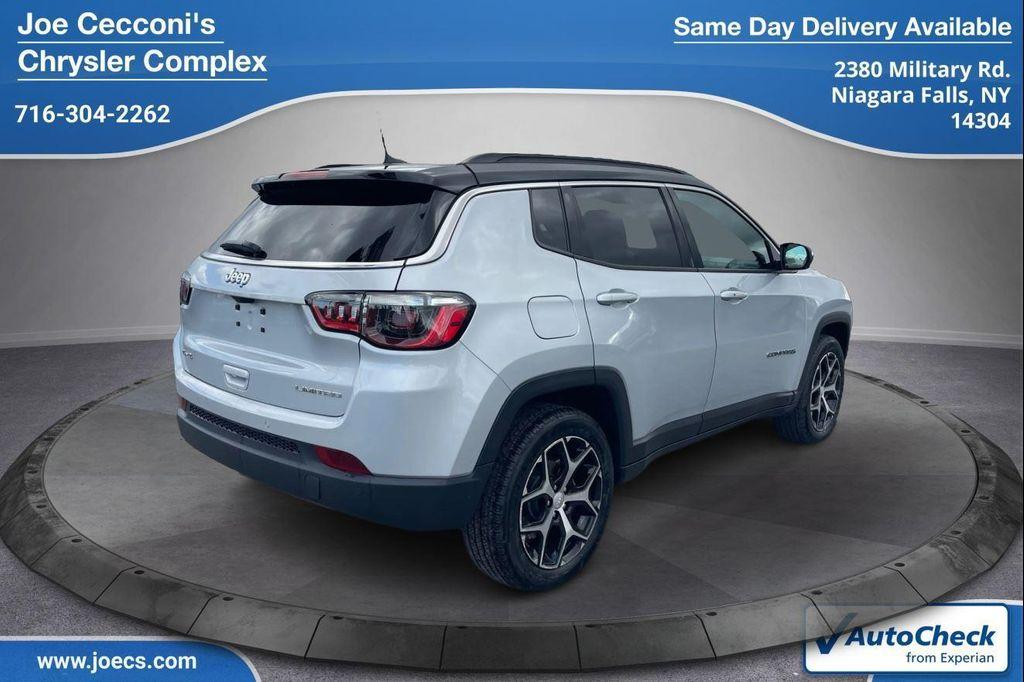used 2024 Jeep Compass car, priced at $27,500
