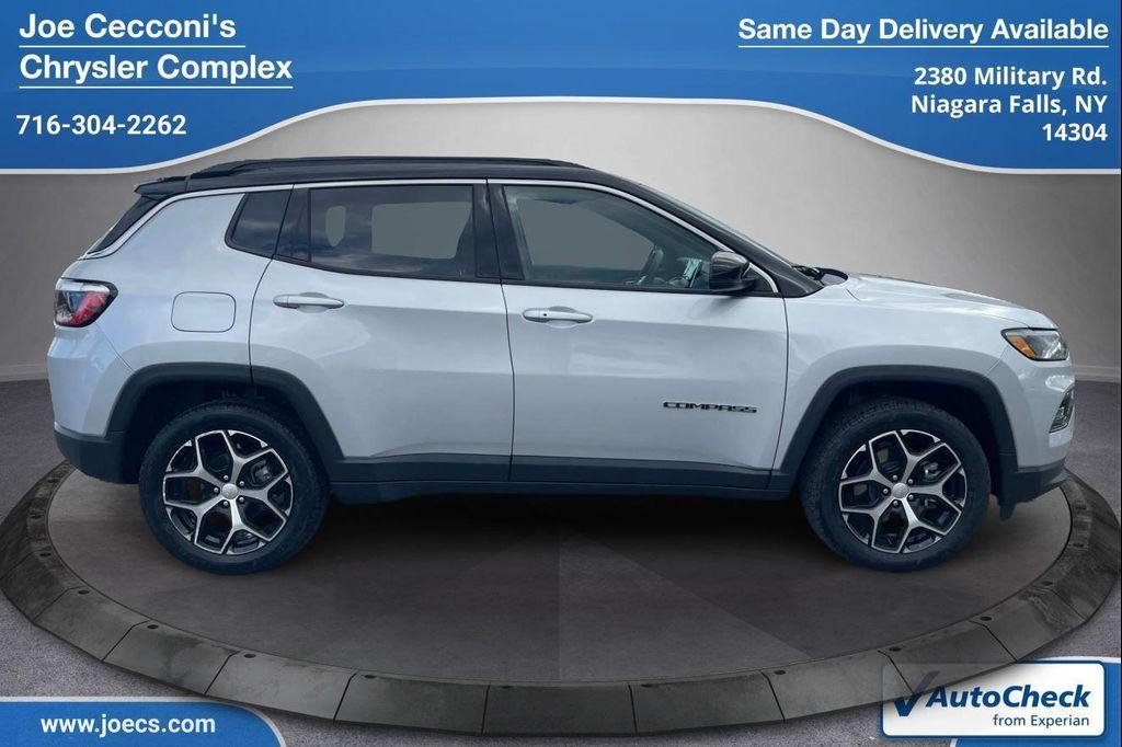 used 2024 Jeep Compass car, priced at $27,500