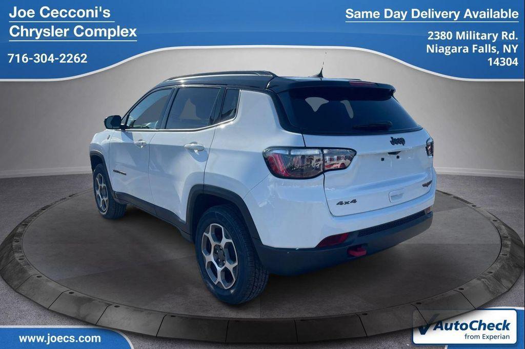 used 2022 Jeep Compass car, priced at $24,500