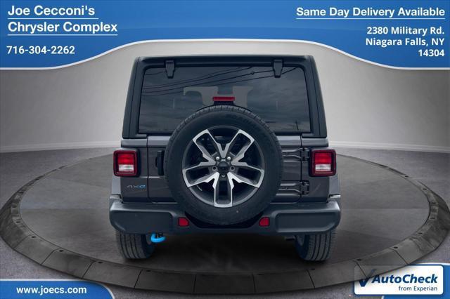 used 2024 Jeep Wrangler 4xe car, priced at $36,000