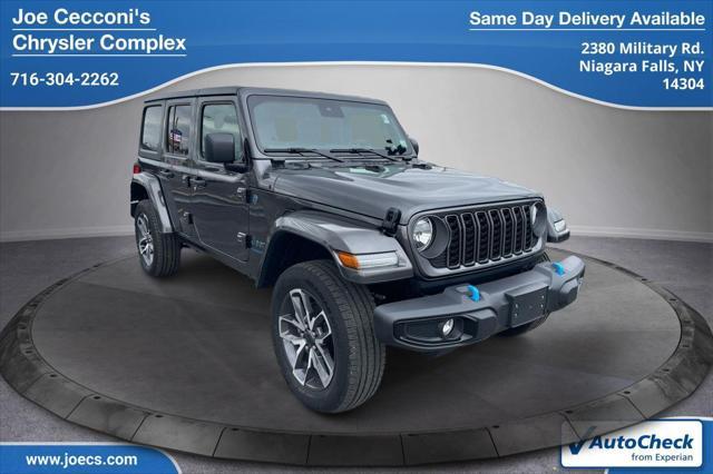 used 2024 Jeep Wrangler 4xe car, priced at $36,000