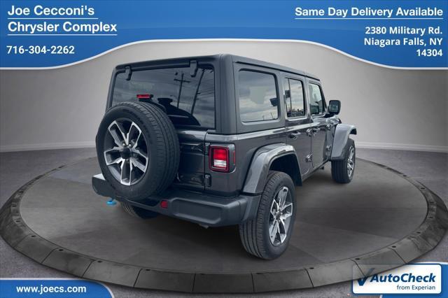 used 2024 Jeep Wrangler 4xe car, priced at $37,500
