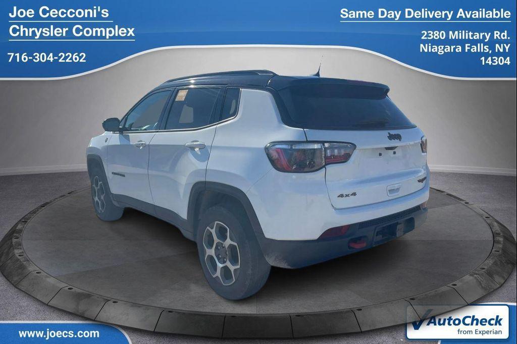 used 2022 Jeep Compass car, priced at $23,500