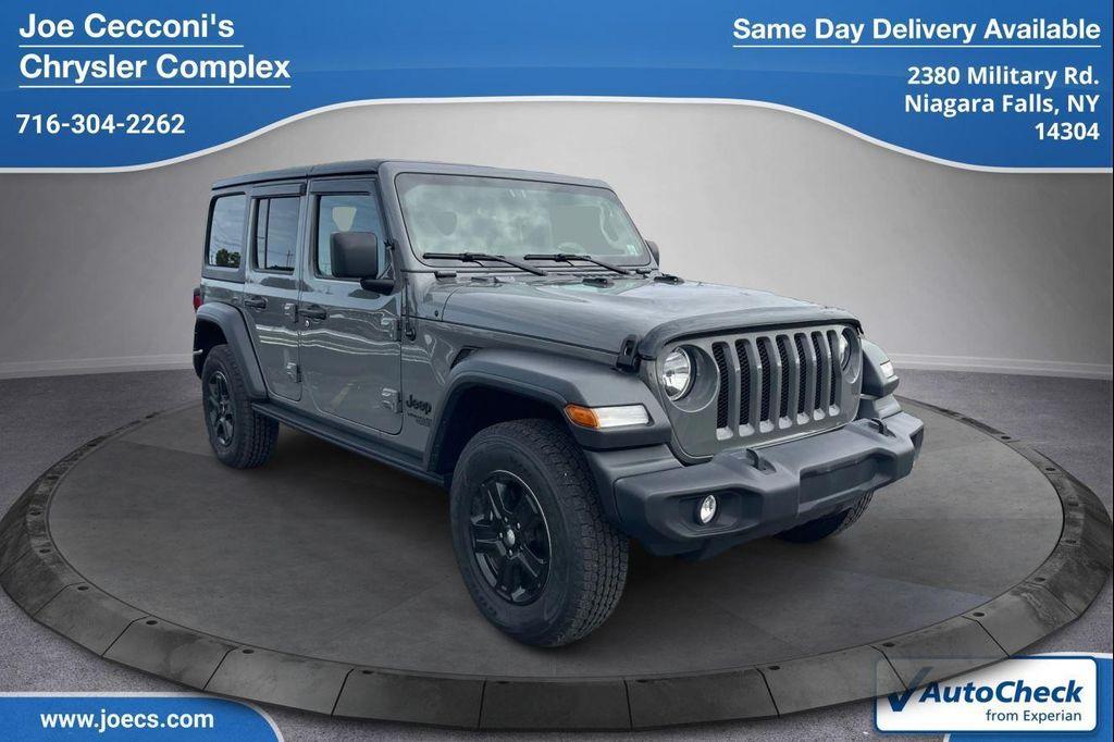 used 2021 Jeep Wrangler Unlimited car, priced at $31,000
