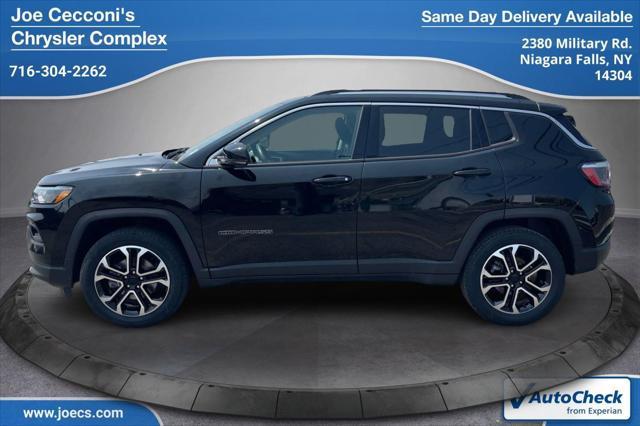 used 2022 Jeep Compass car, priced at $23,000
