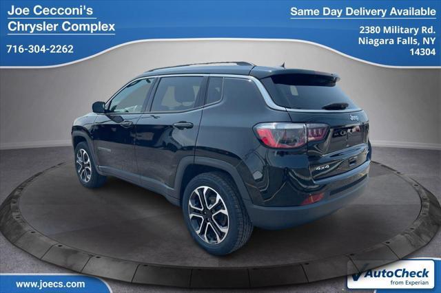 used 2022 Jeep Compass car, priced at $23,000