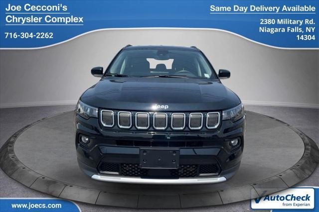 used 2022 Jeep Compass car, priced at $23,000
