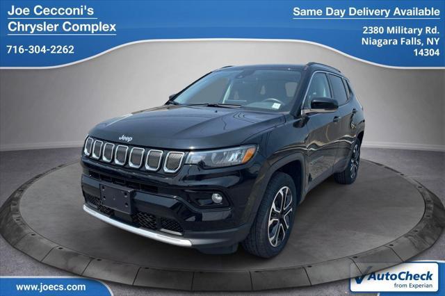 used 2022 Jeep Compass car, priced at $23,000