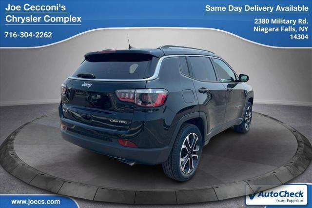 used 2022 Jeep Compass car, priced at $23,000