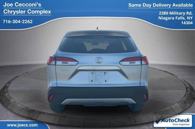used 2022 Toyota Corolla Cross car, priced at $25,000