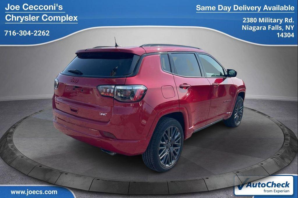 used 2022 Jeep Compass car, priced at $24,500