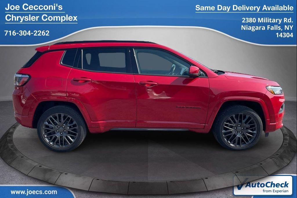 used 2022 Jeep Compass car, priced at $24,500