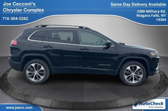 used 2022 Jeep Cherokee car, priced at $25,500