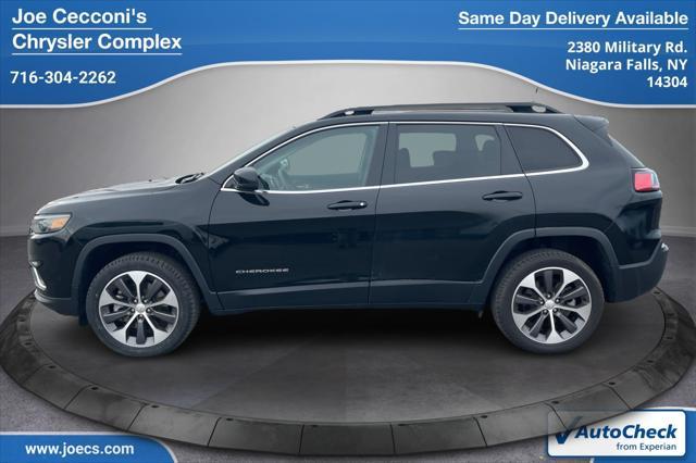 used 2022 Jeep Cherokee car, priced at $25,500