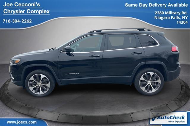 used 2022 Jeep Cherokee car, priced at $26,500