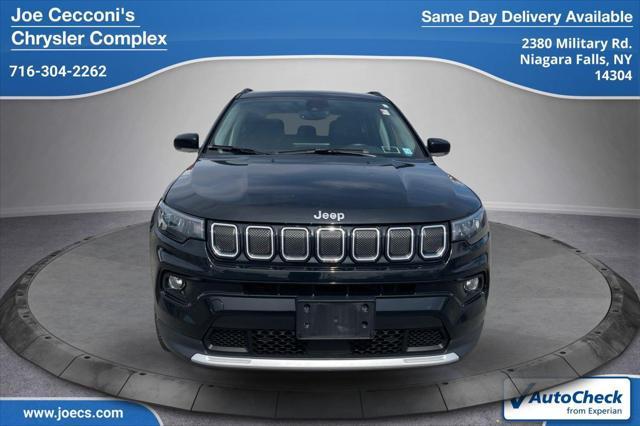used 2022 Jeep Compass car, priced at $22,500