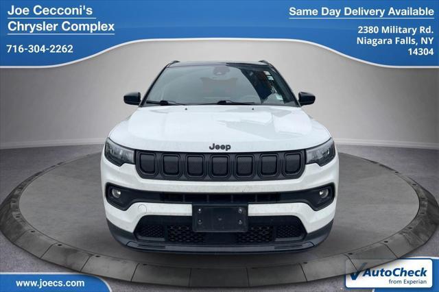 used 2022 Jeep Compass car, priced at $24,500