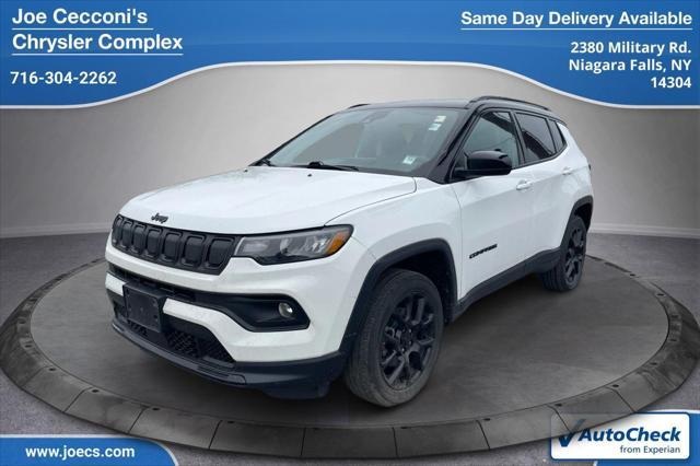used 2022 Jeep Compass car, priced at $24,500
