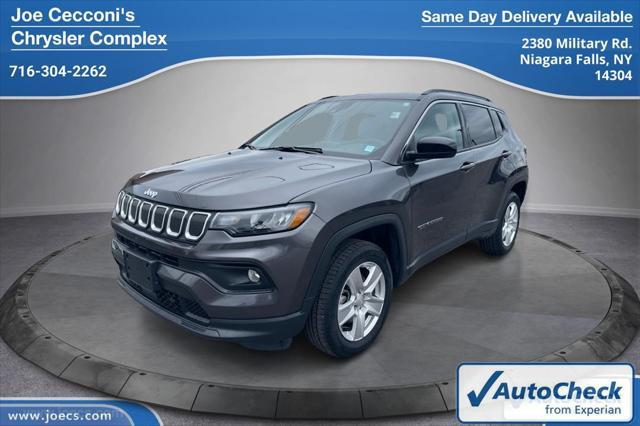 used 2022 Jeep Compass car, priced at $20,000