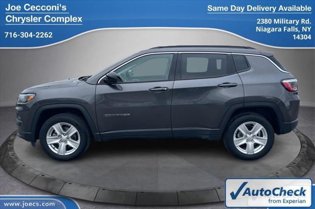 used 2022 Jeep Compass car, priced at $20,000