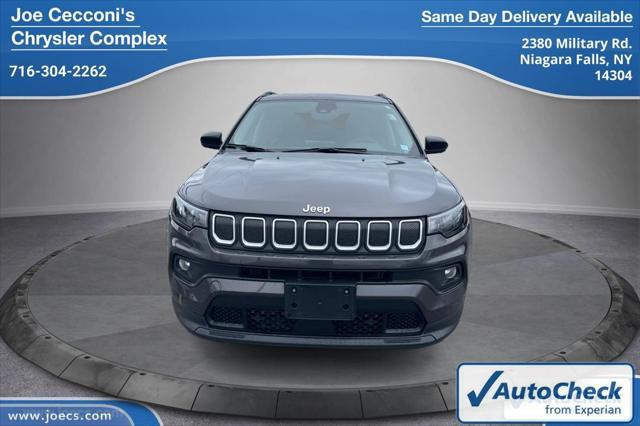 used 2022 Jeep Compass car, priced at $20,000