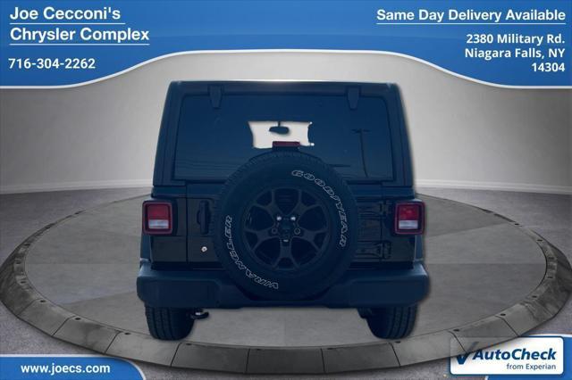 used 2021 Jeep Wrangler Unlimited car, priced at $27,500